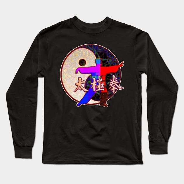 Tai Chi Layers Long Sleeve T-Shirt by crunchysqueak